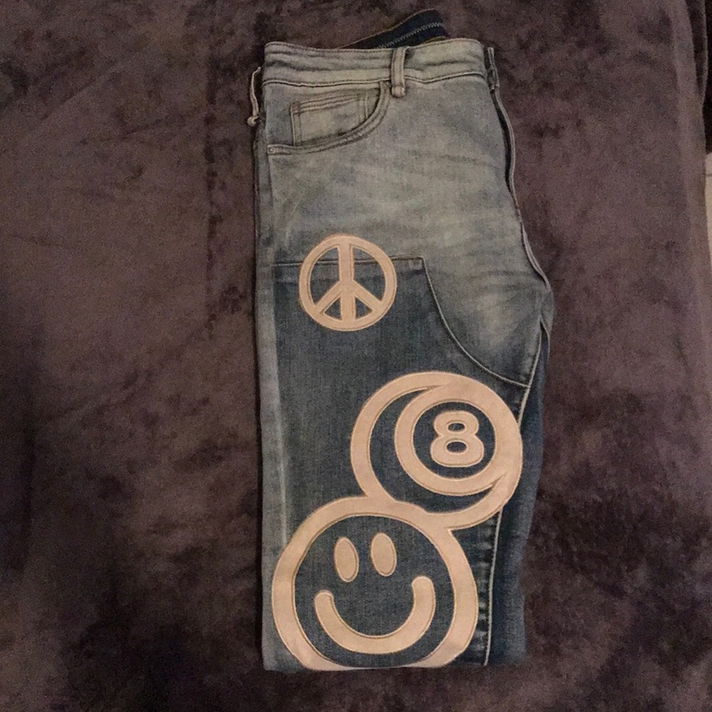 Blue Lifted Anchors denim jeans